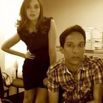 Alison Brie and Danny Pudi